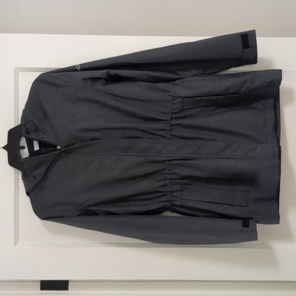 Columbia Utility Rain Jacket - Charcoal Gray (M)